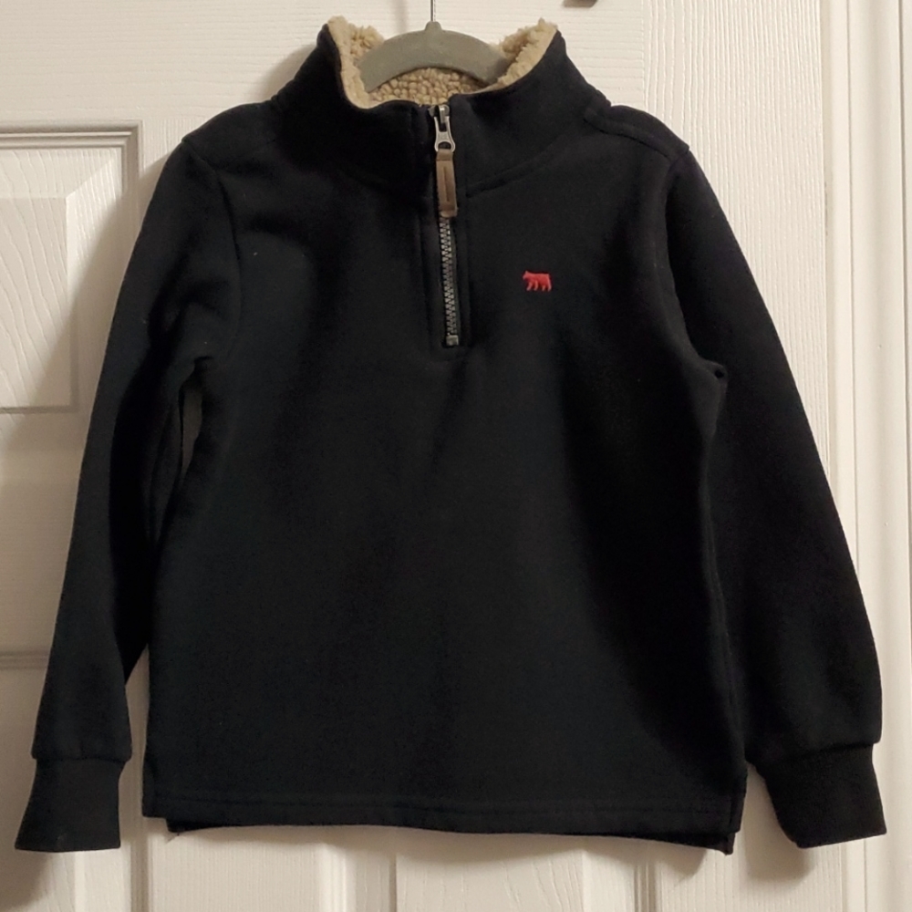 Carter's Kid Faux Fur Lined Pullover Sweater, Size 5/5A